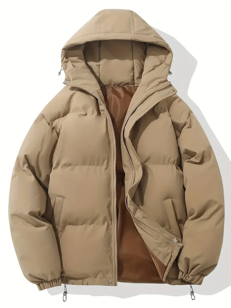 Warm Hooded Jacket for Women – Classic Stylish Outerwear for Cold Weather