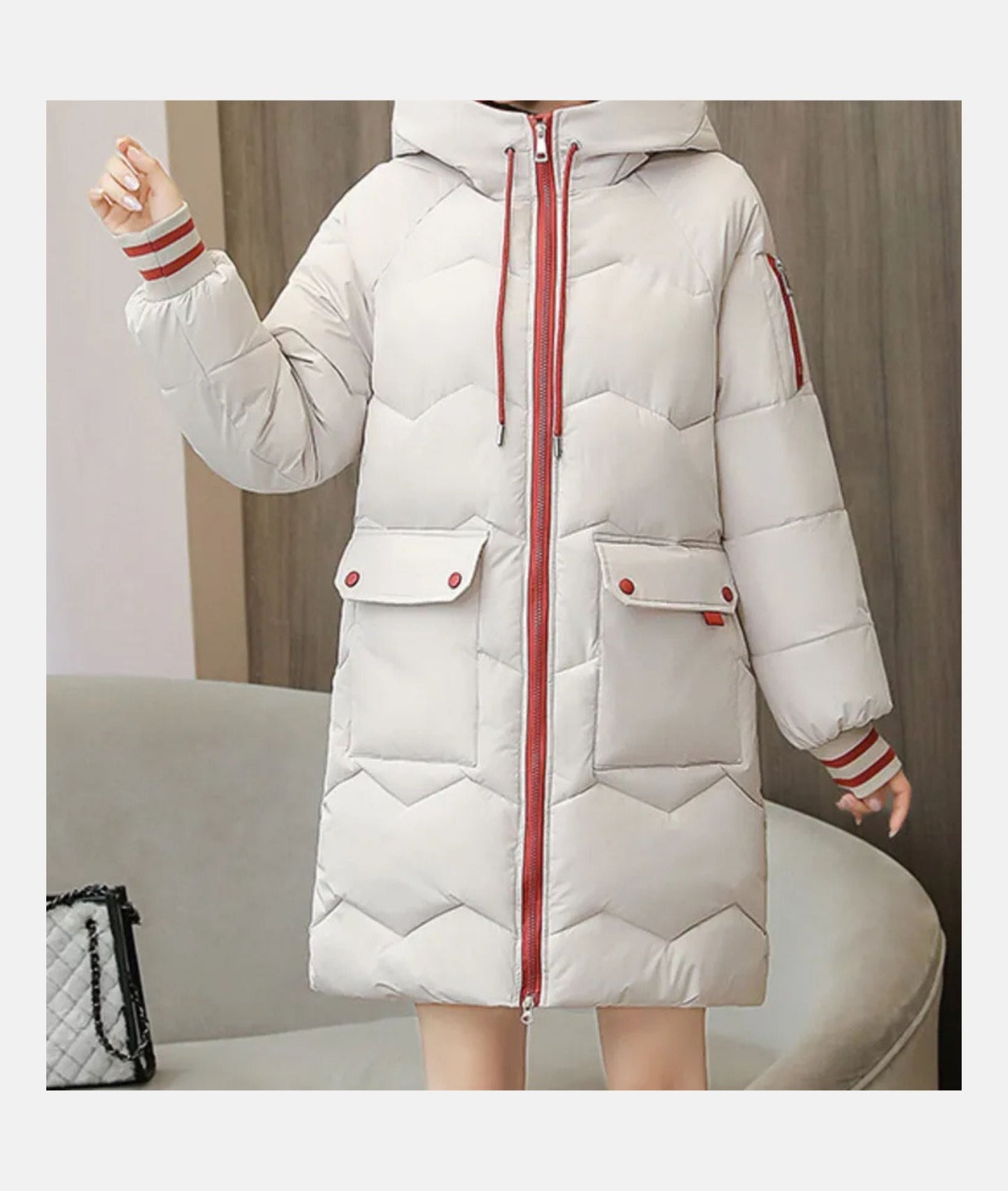 Chic Winter Coat for Women – Stylish Warm Outerwear with Elegant Design