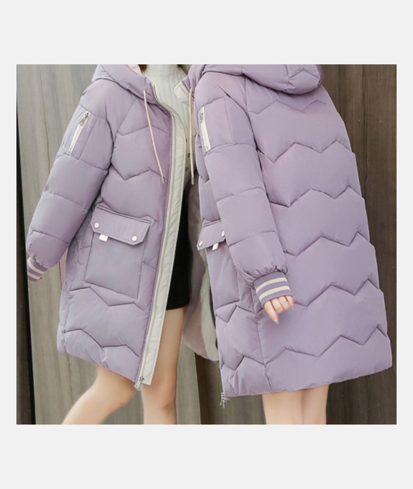 Chic Winter Coat for Women – Stylish Warm Outerwear with Elegant Design