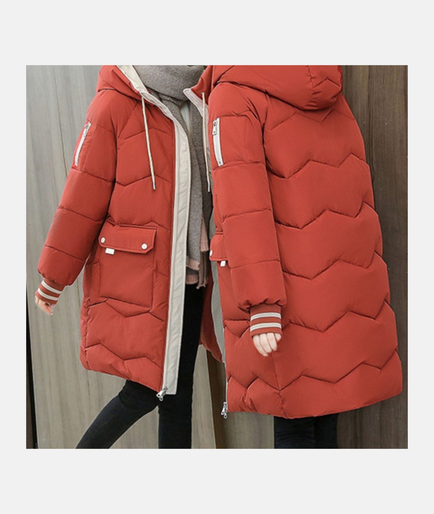 Chic Winter Coat for Women – Stylish Warm Outerwear with Elegant Design