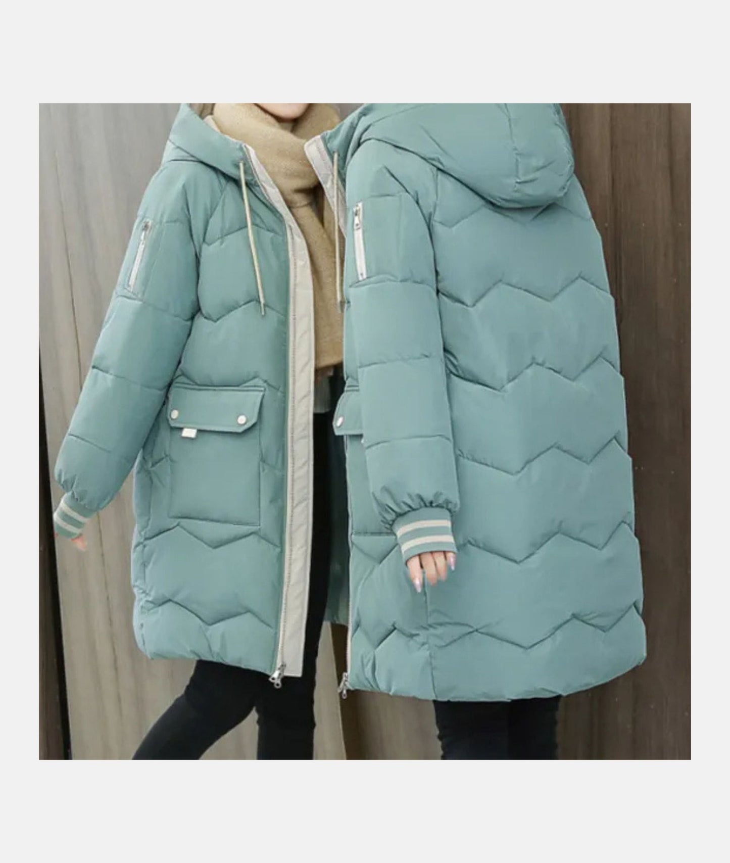 Chic Winter Coat for Women – Stylish Warm Outerwear with Elegant Design