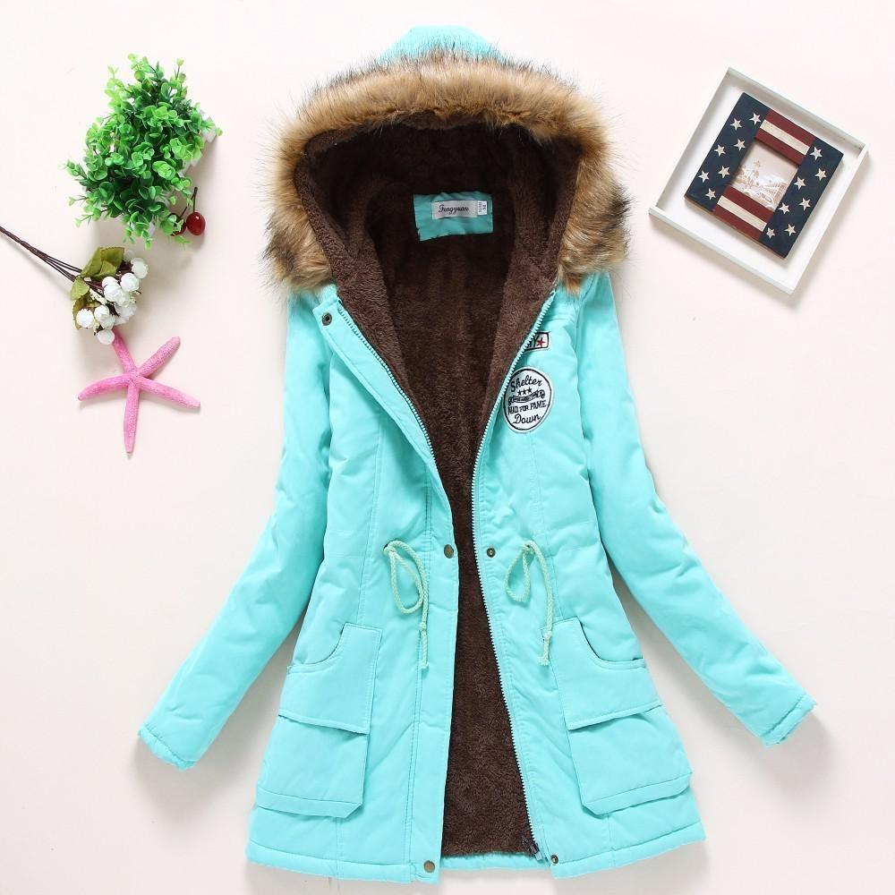 Women's Parka with Fur – Stylish Warm Winter Coat for Cold Weather Fashion